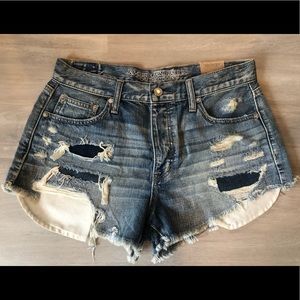 New American Eagle Jean Shorts. Size 8.Highwaisted